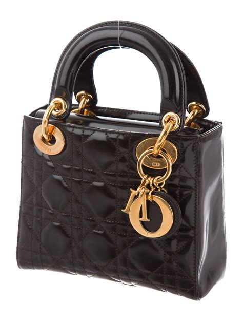 vintage dior black bag|vintage lady dior bag authentication.